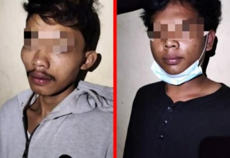 Digeledah Petugas, Dua Pemuda Ini Buang Sabu ke Jalan