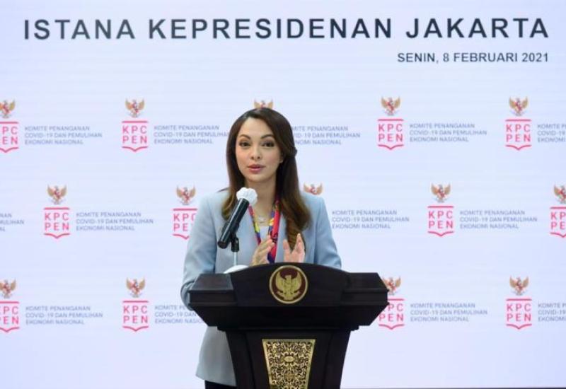Juru Bicara Pemerintah, dr. Reisa Broto Asmoro/ Humas Kemensetneg RI