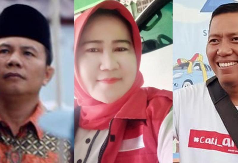 Ketiga calon Ketua PWI Bengkulu