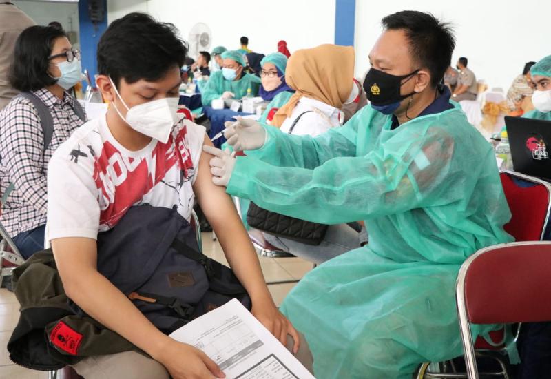 Vaksinasi Polda Bengkulu