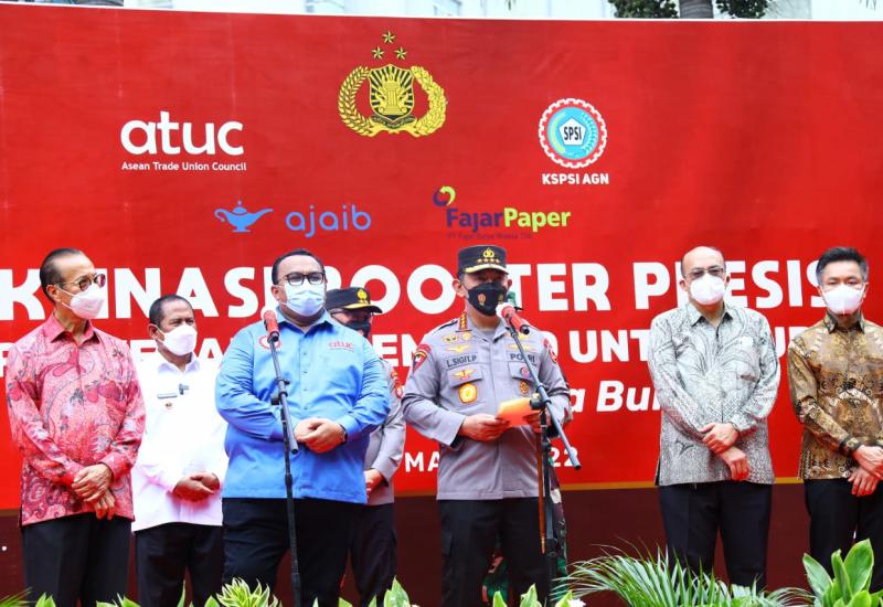 vaksin booster buruh