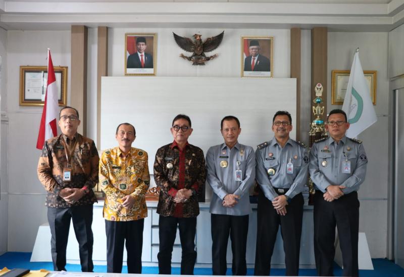 KAKANWIL KEMENKUMHAM BENGKULU KUNJUNGI BUPATI KEPAHIANG